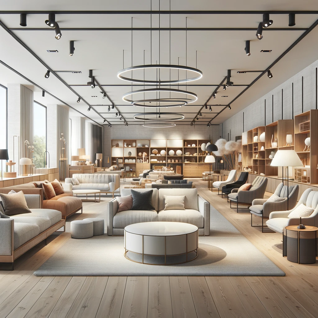 Furniture World Store Interior