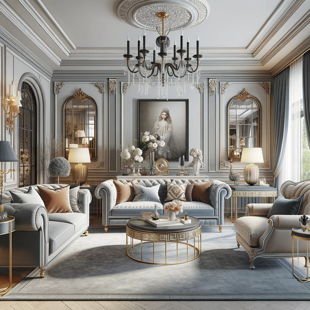 Elegant Living Room Set