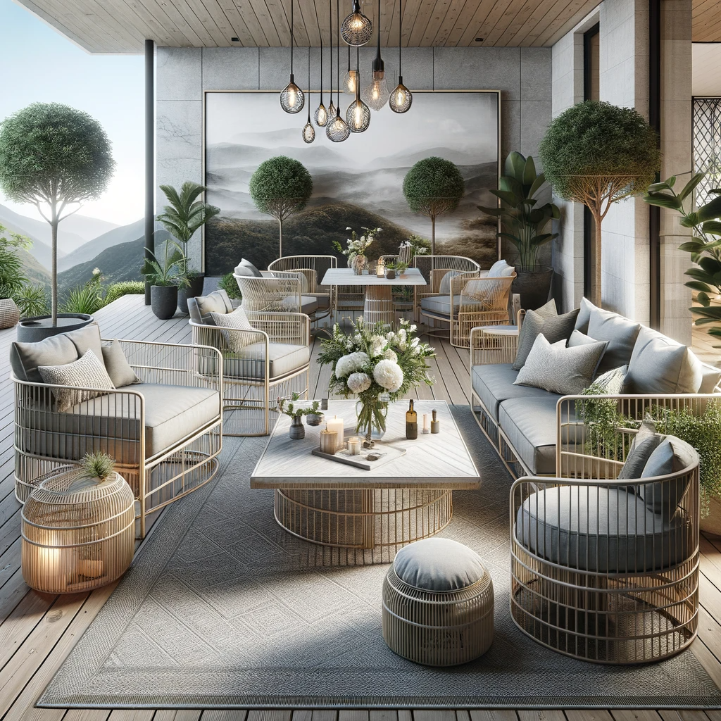 Stylish Outdoor Patio Set