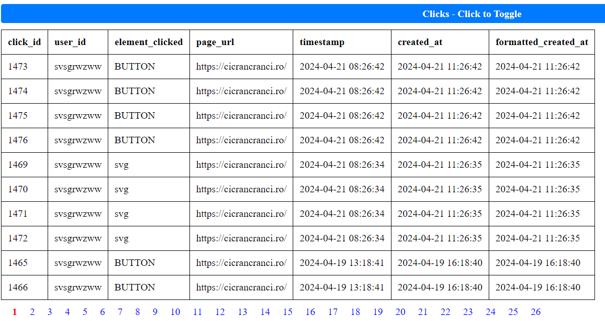 Dashboard Overview